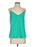 J.Crew 100% Polyester Green Sleeveless Top Size S - photo 1