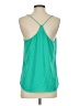 J.Crew 100% Polyester Green Sleeveless Top Size S - photo 2