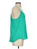 J.Crew 100% Polyester Green Sleeveless Top Size S - photo 4