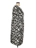 Roaman's Paisley Gray Casual Dress Size 14w - photo 4