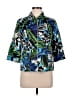 Laura Ashley Tropical Blue Blazer Size M (petite) - photo 1