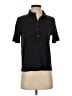 Rag & Bone 100% Lyocell Black Short Sleeve Blouse Size S - photo 1