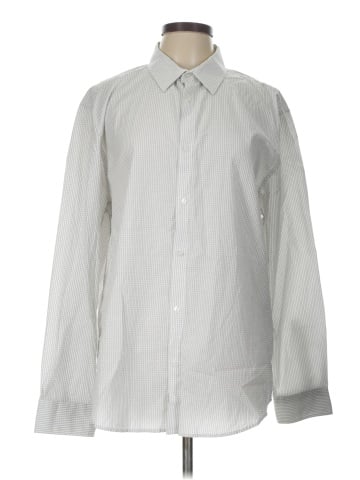 Calvin Klein Long Sleeve Button-Down Shirt (view 1)