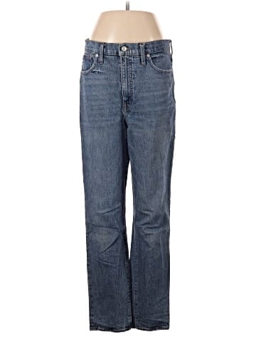Madewell Tall Classic Straight Jeans in Corson Wash (view 1)