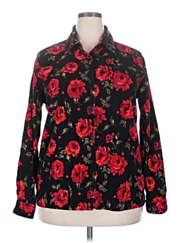 Newport News Long Sleeve Blouse (view 1)