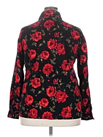 Newport News Long Sleeve Blouse (view 2)