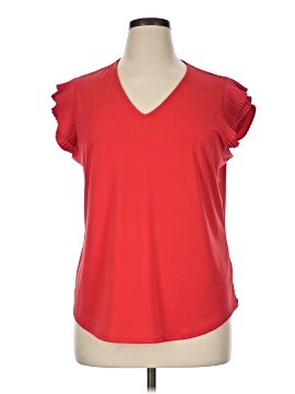 Adrianna Papell Short Sleeve Top