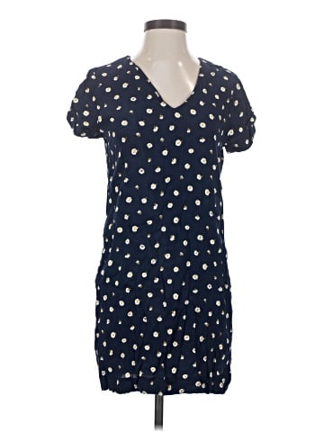 Madewell Button-Back Easy Dress in Daisy Dots (view 1)