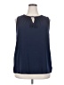 Ava & Viv Blue Sleeveless Blouse Size 2X - photo 1