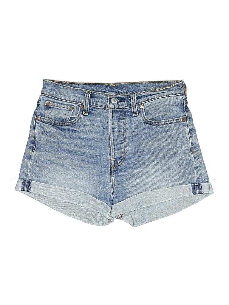 Pre-owned Levi's Denim Shorts In Blue