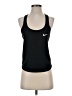 Nike 100% Polyester Black Active Tank Size XS - photo 1