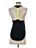 Nike 100% Polyester Black Active Tank Size XS - photo 2