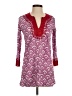 Roberta Roller Rabbit Burgundy 3/4 Sleeve Top Size XS - photo 1