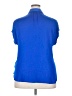 Nine West 100% Polyester Blue Short Sleeve Blouse Size XXL - photo 2