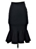 Bebe Solid Black Formal Skirt Size XS - photo 1
