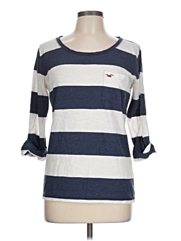 Hollister 3/4 Sleeve T-Shirt (view 1)