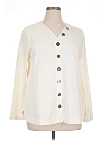 Soft Surroundings Long Sleeve Blouse (view 1)