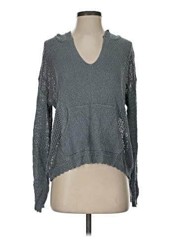 Hem & Thread Pullover Sweater (view 1)