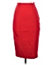 Express Solid Red Formal Skirt Size 00 - photo 1