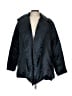 IMAN 100% Polyester Solid Black Coat Size L - photo 1