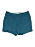 Natural Reflections Solid Teal Shorts Size 4 - photo 1