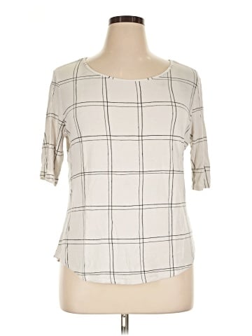 Apt. 9 3/4 Sleeve Top (view 1)
