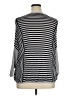 Coupé Collection Stripes Silver Pullover Sweater Size XL (estimated) - photo 2