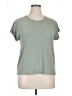 Max Studio Green Short Sleeve T-Shirt Size XL - photo 1