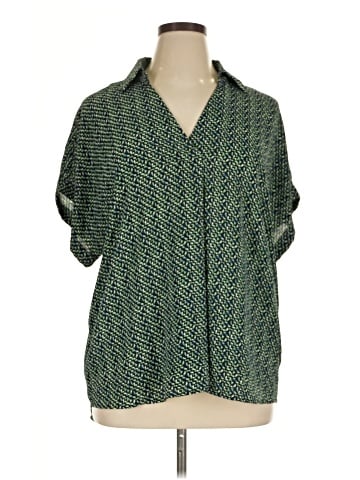 CAbi Short Sleeve Blouse (view 1)