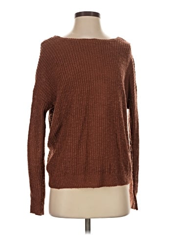 Pink Rose Pullover Sweater (view 1)