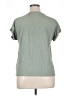 Max Studio Green Short Sleeve T-Shirt Size XL - photo 2