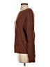 Pink Rose Brown Pullover Sweater Size S - photo 5