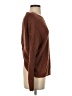 Pink Rose Brown Pullover Sweater Size S - photo 4