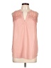 Papermoon 100% Polyester Pink Sleeveless Blouse Size L - photo 1
