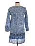 J.Crew Paisley Blue Casual Dress Size XXS - photo 2