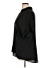 CAbi 100% Polyester Black Short Sleeve Blouse Size XL - photo 5