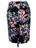 Talbots Floral Black Formal Skirt Size 6 - photo 2