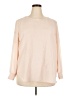Rose + Olive 100% Polyester Pink Long Sleeve Blouse Size 2X - photo 1
