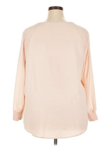 Rose + Olive Long Sleeve Blouse (view 2)