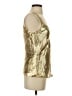 Neiman Marcus Metallic Gold Sleeveless Top Size 4 - photo 4