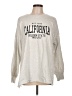 DAZY 100% Cotton Silver Long Sleeve T-Shirt Size L - photo 1