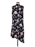 Chico's Floral Blue Casual Dress Size Med (1) - photo 2
