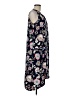 Chico's Floral Blue Casual Dress Size Med (1) - photo 4