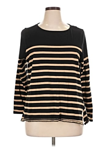 Maurices 3/4 Sleeve T-Shirt (view 1)