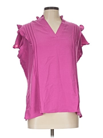 Blooming Jelly Short Sleeve Blouse (view 1)