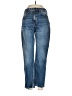 Zara Hearts Blue Jeans Size 6 - photo 1
