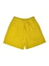 Lululemon Athletica 100% Polyester Solid Yellow Athletic Shorts Size 8 - photo 1