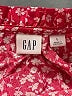 Gap 100% Rayon Pink Short Sleeve Blouse Size L - photo 7