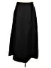 JS Collections 100% Acetate Solid Black Formal Skirt Size 12 - photo 1