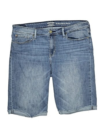 Signature Denim Shorts (view 1)